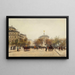 La Place du Châtelet, Paris - Joaquín Mir — gerahmtes Bild an der Wand