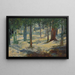 Herbstwald - Joaquín Clausell — gerahmtes Bild an der Wand