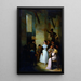 Tanz im Inneren - Joaquín Domínguez Bécquer — gerahmtes Bild an der Wand