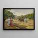 Porte Dauphine, Bois de Boulogne - Joaquín Pallares Allustante — gerahmtes Bild an der Wand