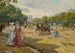 Porte Dauphine, Bois de Boulogne - Joaquín Pallares Allustante — Ansicht des Kunstwerks