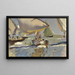 Bateaux sur le rivage - Joaquín Sorolla — gerahmtes Bild an der Wand