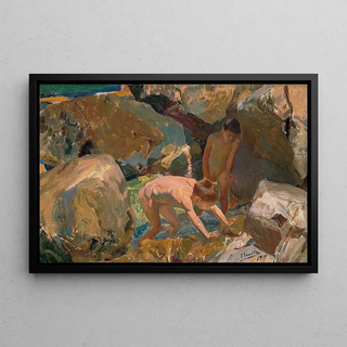 Joaqun Sorolla - Children Looking For Shellfish.webp
