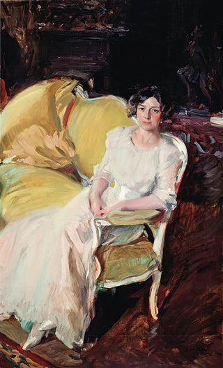 Joaqun Sorolla - Clotilde seated on the Sofa.webp