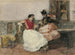 Jouer de la guitare - Joaquín Sorolla — Ansicht des Kunstwerks