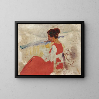 Joaqun Sorolla - Sketch For Genoveva Segurola Zarauz.webp