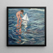 Das kleine Segelboot - Joaquín Sorolla — gerahmtes Bild an der Wand
