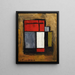 Formen abstrakter Kunst - Joaquín Torres-García — gerahmtes Bild an der Wand