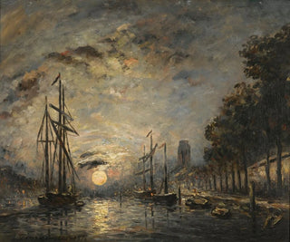 Johan Barthold Jongkind — Ansicht des Kunstwerks