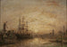 Sonnenuntergang in Holland - Johan Barthold Jongkind — Ansicht des Kunstwerks