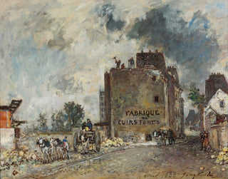 Johan Barthold Jongkind - Demolition work in Rue des FrancBourgeois St Marcel.webp