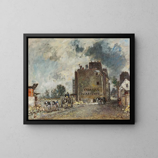 Johan Barthold Jongkind - Demolition work in Rue des FrancBourgeois St Marcel.webp