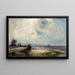 Landschaft Holländisch - Johan Barthold Jongkind — gerahmtes Bild an der Wand