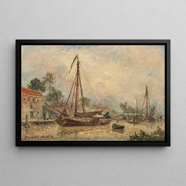 Johan Barthold Jongkind - Environs de Dordrecht.webp