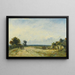 La Campagne nivernaise - Johan Barthold Jongkind — gerahmtes Bild an der Wand