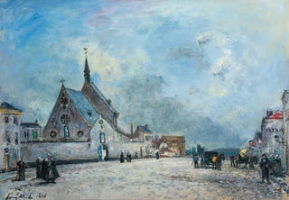 Johan Barthold Jongkind - La Place De Lglise.webp