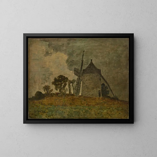 Johan Barthold Jongkind - Landscape with a Windmill.webp