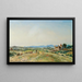 Das Château de Virieu-sur-Bourbre, Isère - Johan Barthold Jongkind — gerahmtes Bild an der Wand