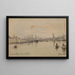 Le Port de Marseille - Johan Barthold Jongkind — gerahmtes Bild an der Wand