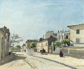 Rue Notre-Dame, Paris - Johan Barthold Jongkind — Ansicht des Kunstwerks