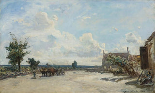 Johan Barthold Jongkind - Rue SaintParizeLeChtel Prs De Nevers.webp