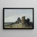Ruinen des Schlosses von Rosemont - Johan Barthold Jongkind — gerahmtes Bild an der Wand