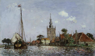 Johan Barthold Jongkind - The Church of Overschie.webp