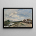 Die Seine in Bas-Meudon - Johan Barthold Jongkind — gerahmtes Bild an der Wand