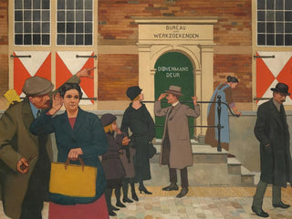 Die Tür von Doovenman - Johan Braakensiek — Ansicht des Kunstwerks