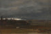 Champs in der Nähe von Dresden mit einem weißen Pferd - Johan Christian Dahl — Ansicht des Kunstwerks