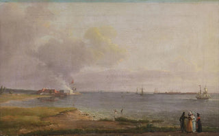 Johan Christian Dahl - View over resund near the Lime Works.webp