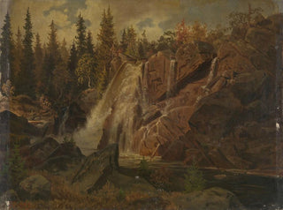 Norwegisches Landschafts-Gemälde - Johan Fredrik Eckersberg — Ansicht des Kunstwerks
