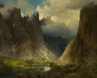Vallée de Romsdalen - Johan Fredrik Eckersberg — Ansicht des Kunstwerks