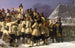 Der König Gustaf Vasa von Schweden, der zu den Männern von Dalarna in Mora spricht - Johan Gustaf Sandberg — Ansicht des Kunstwerks