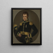 Carl von Dannfelt 1773-1841 Offizier Adjutant - Johan Gustaf Wiström — gerahmtes Bild an der Wand