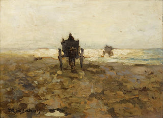 Chariot à coquilles - Johan Hendrik Weissenbruch — Ansicht des Kunstwerks