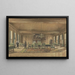 Der Rat der Abgeordneten im Provinzhaus in Groningen - Johan Paul Constantinus Grolman — gerahmtes Bild an der Wand