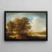 Flusslandschaft - Johan Pietersz Schoeff — gerahmtes Bild an der Wand
