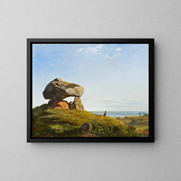Dolmen de Raklev - Johan Thomas Lundbye — gerahmtes Bild an der Wand