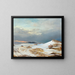 Nordjütland Landschaft mit einer Figur - Johan Thomas Lundbye — gerahmtes Bild an der Wand