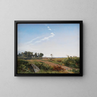 Johan Thomas Lundbye - Zealand Landscape Open Country in North Zealand.webp