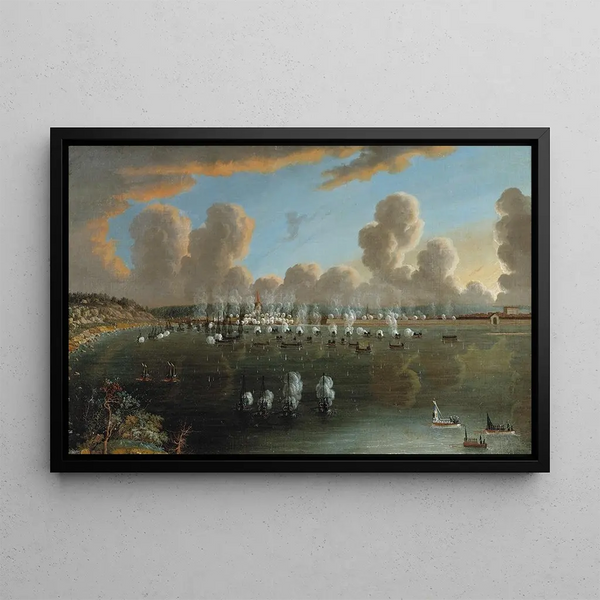 Johan Tietrich Schoultz - Slaget vid Fredrikshamn den 15 maj 1790.webp