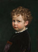 Junge mit lockigem Haar - Johan Vilhelm Gertner — Ansicht des Kunstwerks