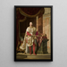 Portrait de François II - Johann Baptist Hoechle — gerahmtes Bild an der Wand