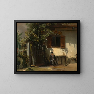 Johann Baptist Kirner - An der Gartentr.webp