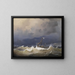 Seemannsbild - Johann Baptist Weiss — gerahmtes Bild an der Wand