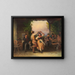 Paar tanzend - Johann Baptist Wengler — gerahmtes Bild an der Wand