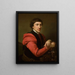 Portrait von Paweł Grabowski 1759-1794 - Johann Baptist von Lampi der Ältere — gerahmtes Bild an der Wand