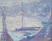 Morgenstimmung im Hafen von Honfleur - Johann Charles Palmi — Ansicht des Kunstwerks