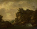 Landschaft im romantischen Stil mit einem Hirten - Johann Christoph von Bemmel — Ansicht des Kunstwerks